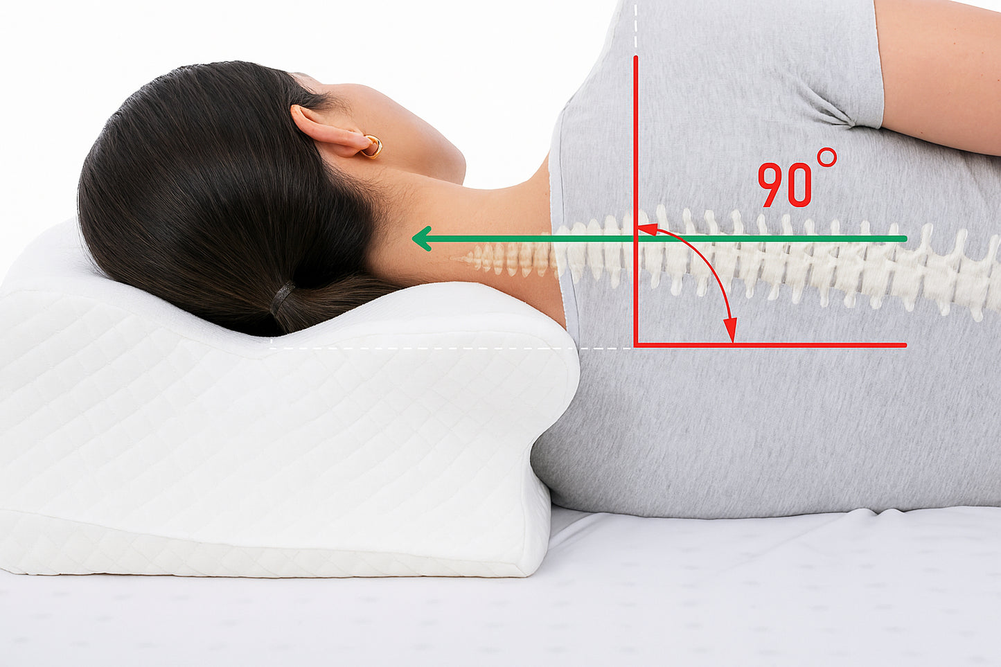 SnoozeMate™ DreamAlign Pillow