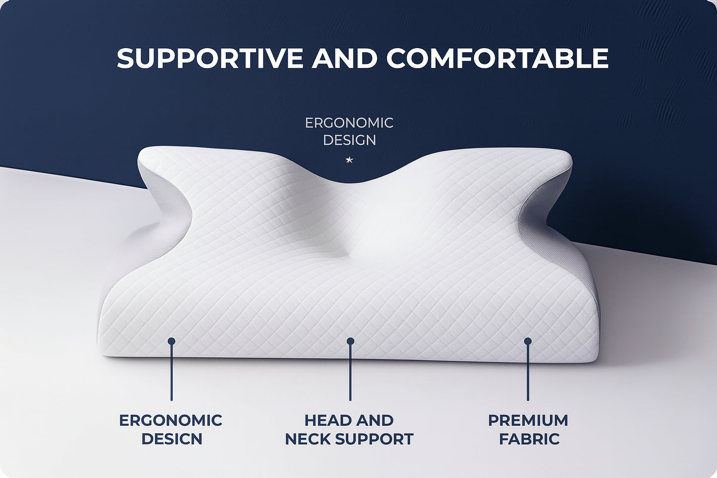 SnoozeMate™ DreamAlign Pillow